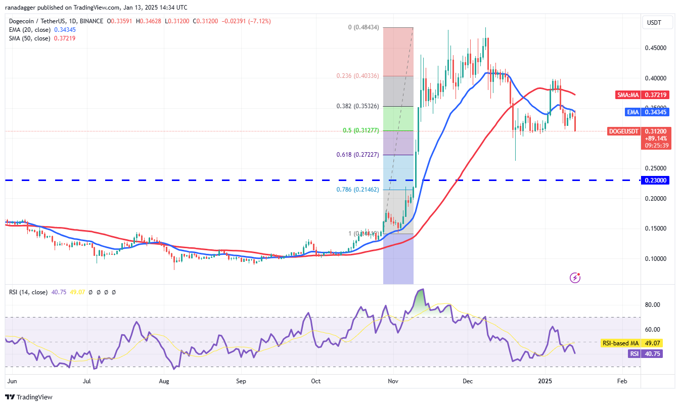 دوجكوين، العملات المشفرة، الدولار، سعر البيتكوين، XRP، الأسواق، صرف العملات المشفرة، تنصيف البيتكوين، كاردانو، تحليل الأسعار، عملة باينانس، تحليل السوق، سعر الأثير، سولانا، أفالانش، ميكروستراتيجي، ستاندرد آند بورز 500، مايكل سايلور