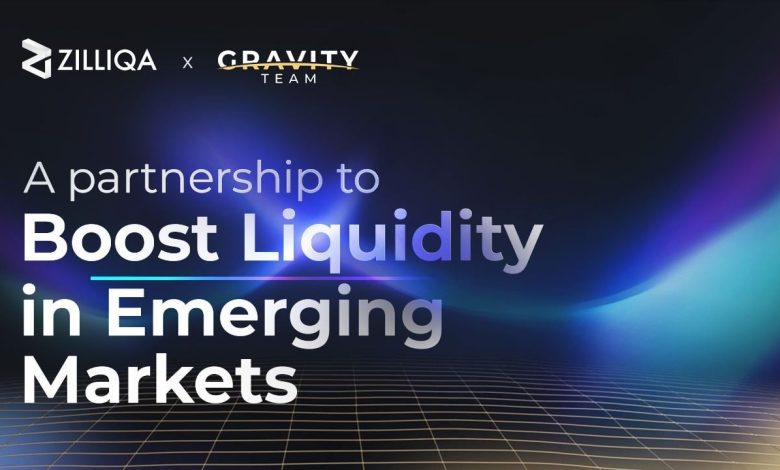 Zilliqa تتعاون مع Gravity Team لتعزيز السيولة في الأسواق الناشئة