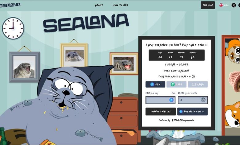 ينتهي البيع المسبق لـ Sealana اليوم: آخر فرصة لشراء الرموز المميزة يتوقع المحللون أنها قد تصل إلى 10 أضعاف
